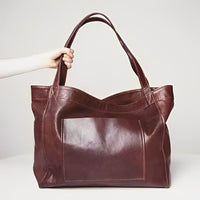 Elegante Vintage Damen Handtasche aus Eco-Leder