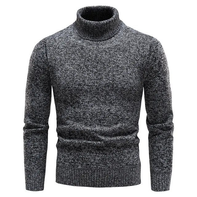 Komfortabler & eleganter Herren Rollkragenpullover