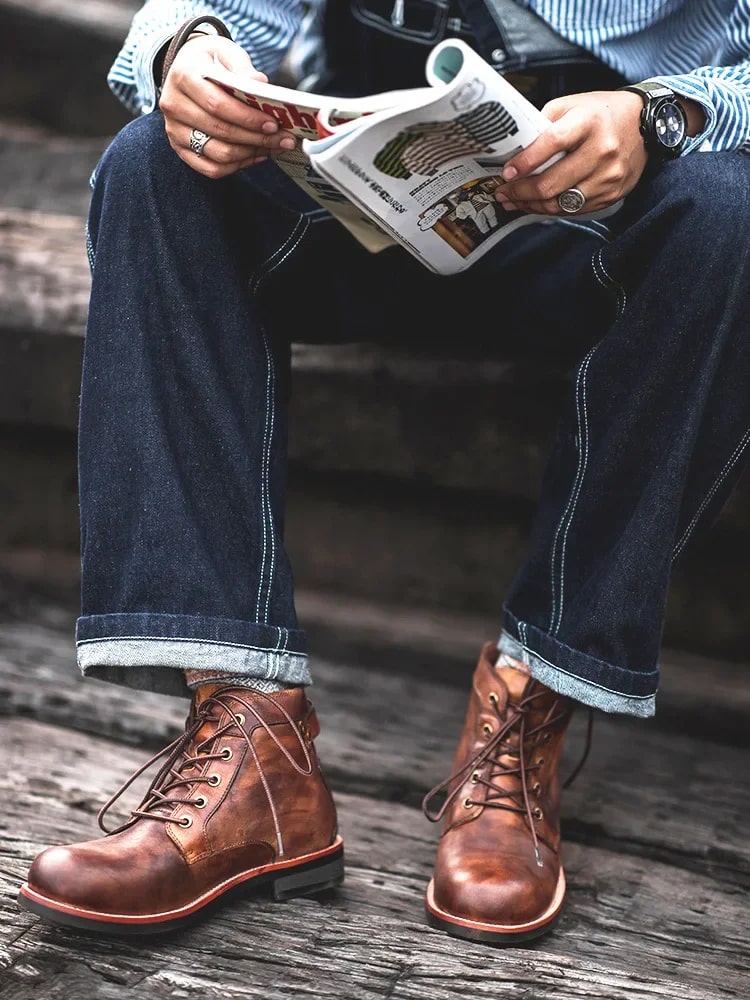 Herren Winterstiefel - Vielseitiges Design - Ideal für kalte Jahreszeit