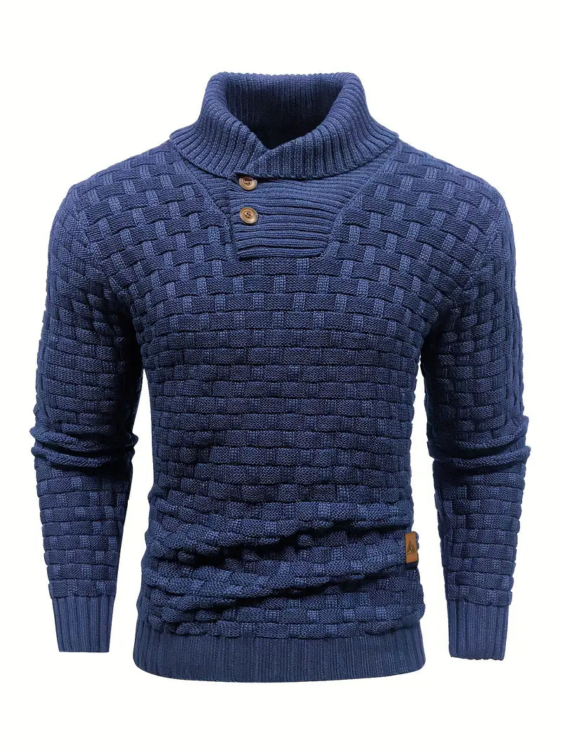 Klassischer Strickpullover für Herren - Warm und Vielseitig