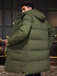 Warme Herren Winterjacke mit Daunenfüllung