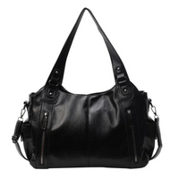 Elegante Damen-Schultertasche aus Leder