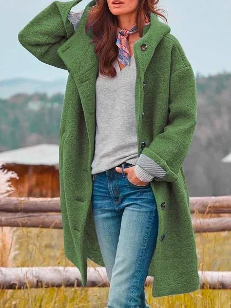 Hochwertige Damen-Winterjacke Mit Kapuze Für Extra Wärme Und Stil