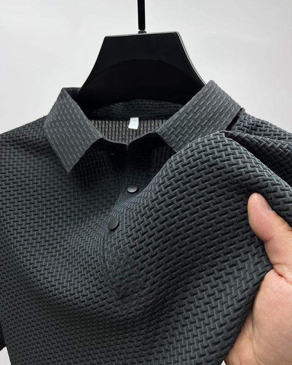 Hochwertiges, atmungsaktives Mesh-Poloshirt für Herren