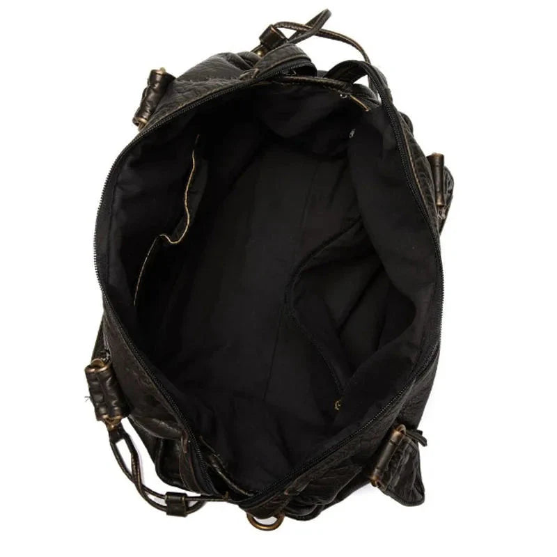Retro Rivet Lady Handbags Allure Europe