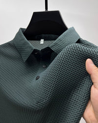 Hochwertiges, atmungsaktives Mesh-Poloshirt für Herren