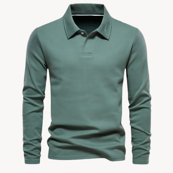 Elegantes Herren-Poloshirt aus Baumwolle für gehobenen Komfort