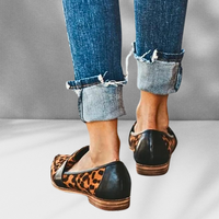 Spitze Wildleder Damen Loafer