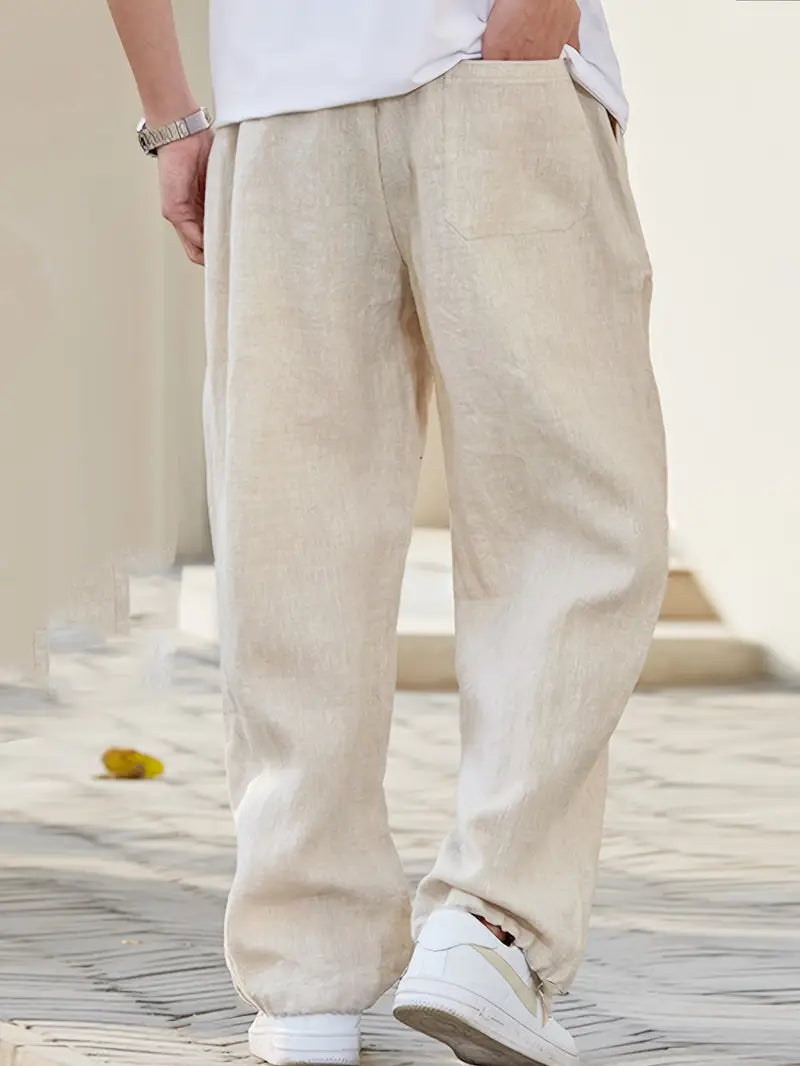 Baggy Leinenhose für Herren