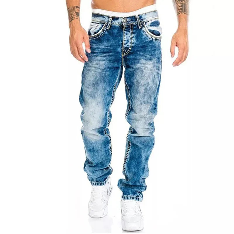 Weite Herren-Jeans mit bequemem Schnitt