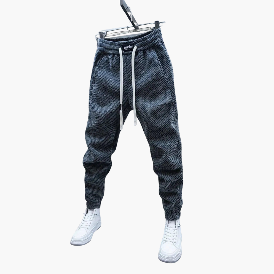 Gemusterte Herren Freizeithose