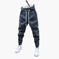 Gemusterte Herren Freizeithose