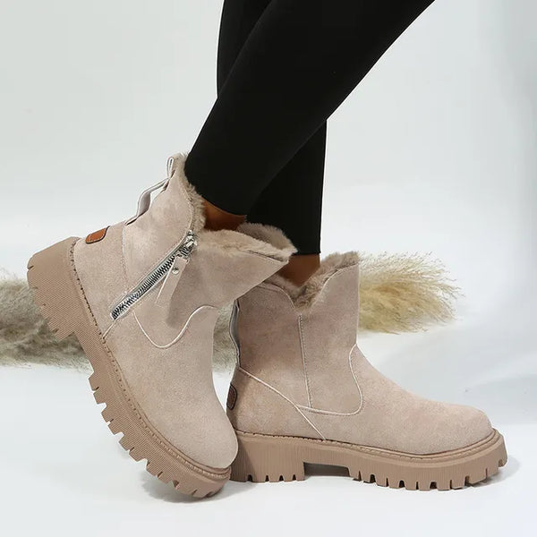 Hochwertige Damen Winterstiefel mit Warmfutter