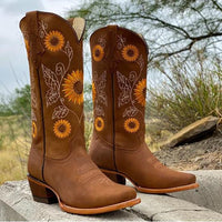 Boho Damen Stiefel