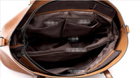 Vintage Damen Schultertasche Kunstleder