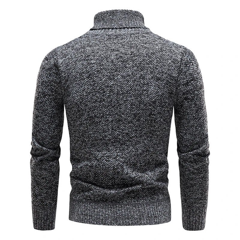 Komfortabler & eleganter Herren Rollkragenpullover