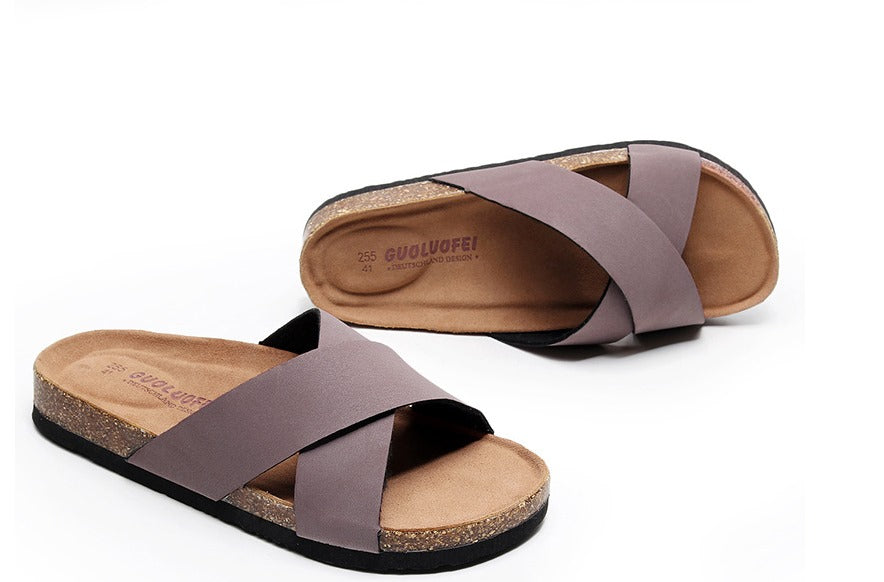 Elvira | Flache Damen-Sommer-Sandalen