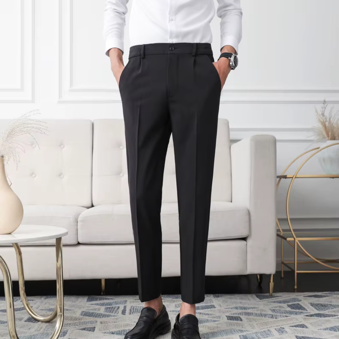 Herren Stretch-Hose aus Baumwolle | Slim Fit