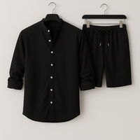 Entspanntes Herren Leinen Set
