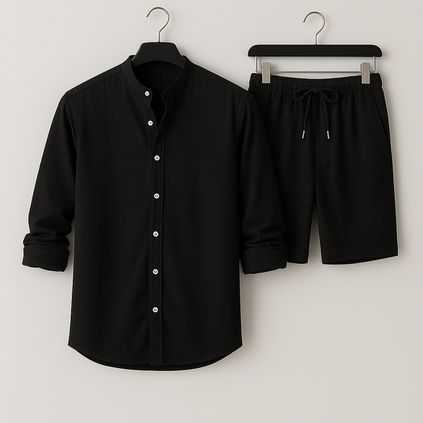 Entspanntes Herren Leinen Set