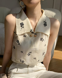 Elegante Vintage Damen Bluse