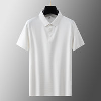 Atmungsaktives Herren Poloshirt aus Eisseide