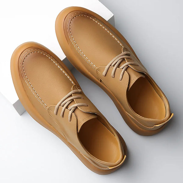 Hochwertige Herren Leder Sneaker