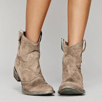 Vintage Western Damen Stiefeletten