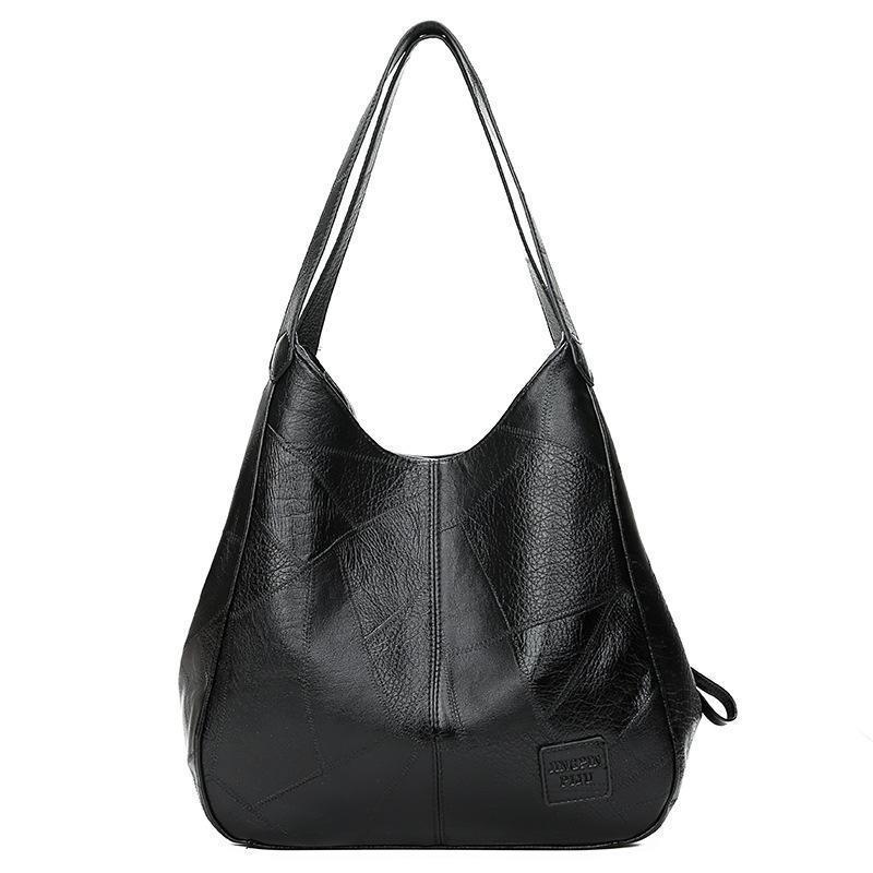 Vintage Leder Umhängetasche Damen Handtasche