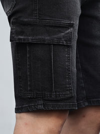 Bazyli | Herren Cargo Denim Shorts