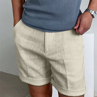 Ronan | Herren Leinen-Shorts