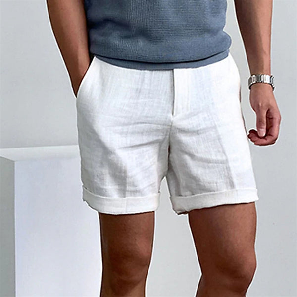 Ronan | Herren Leinen-Shorts